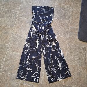 🌟 Civico 51 Women's Black and White Jumpsuit Size XL Nwt